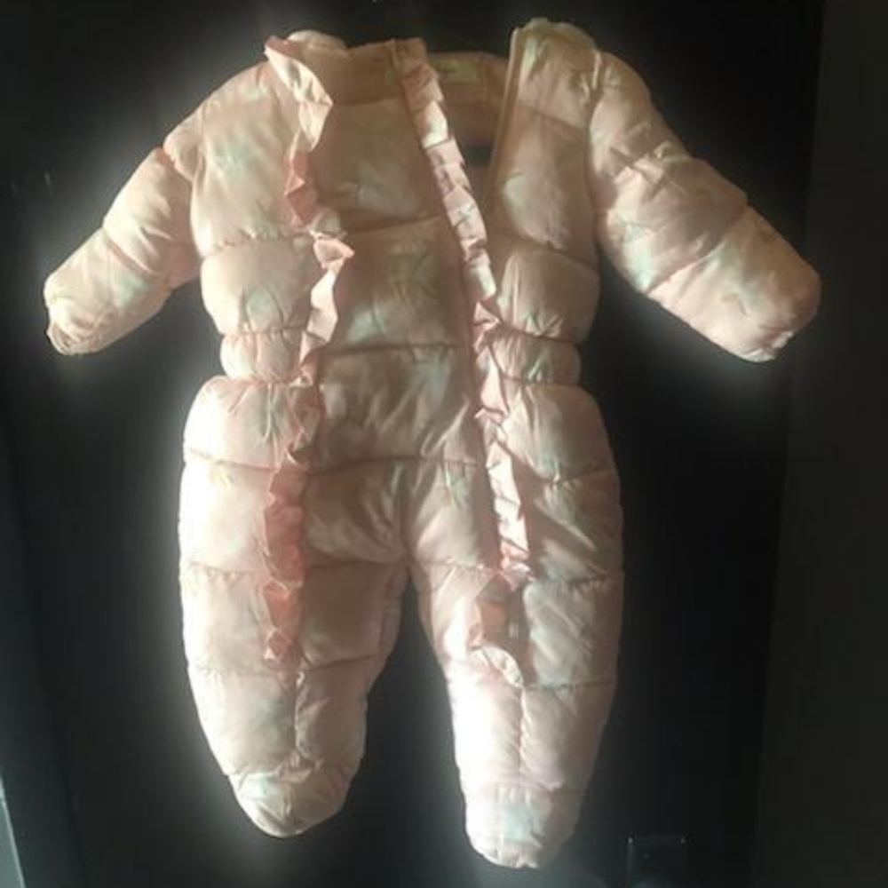 Jessica Simpson baby girls snowsuit